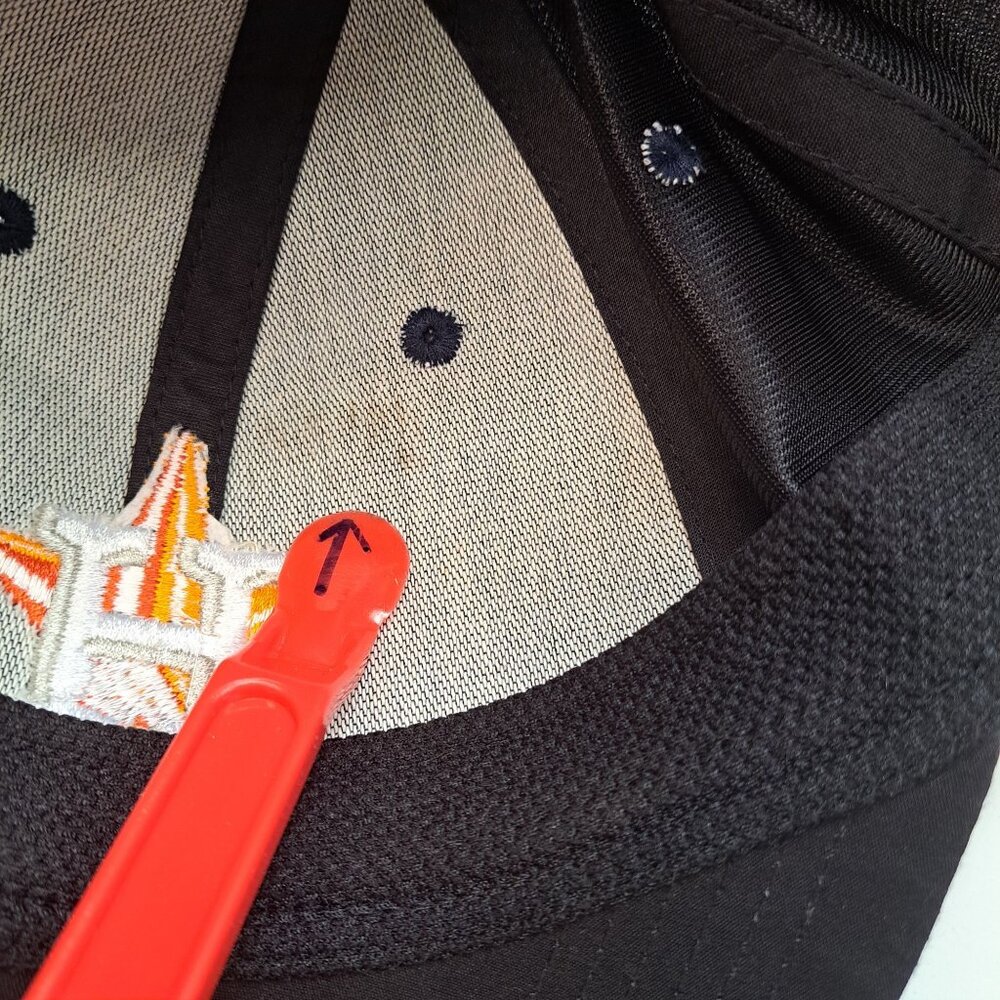 Houston Astros MLB Team Cap Hat Embroidered Logo Adjust Strap OSFM Blue Star - Picture 9 of 11